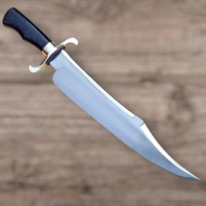 Cuchillo de Caza de Acero de Damasco Hecho a Mano Personalizado con Hoja Serrada de Punta Clip, OEM Personalizable, Mejor Calidad - Product Image 6