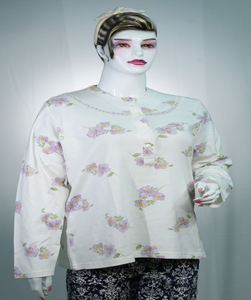 Women's Modern Casual Long Sleeve T Shirt Premium Cotton Blend Comfortable Crew Neck Fashion <b>Top</b> for Women Daily Wear - Product Image 5