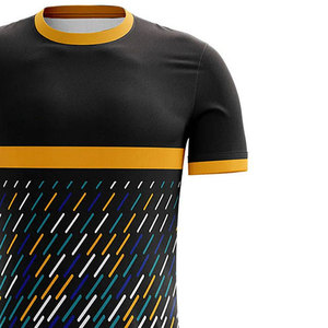 ผู้ผลิตจากโรงงานโดยตรง เสื้อยืดซับลิเมชั่นผู้ชาย พิมพ์ลายทั่วตัว ระบายอากาศได้ดี เสื้อยืดแขนสั้นซับลิเมชั่นสำหรับผู้ชาย - Product Image 3