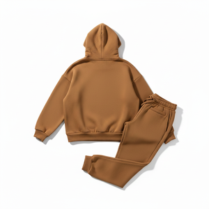 Oversize Hoodie and Jogger Sweat <b>Pants</b> 2 Piece Casual Tracksuit for Men - Product Image 6