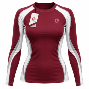 Rashguard para Mujer MMA BJJ, Precio al por Mayor, Color Sólido, Corte Ajustado, de Secado Rápido, Transpirable, Anti-UV, Ecológico - Product Image 1