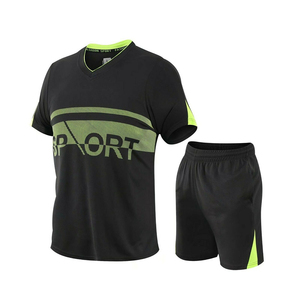 Uniformes de Fútbol Personalizados para Deportes Unisex, Conjunto de Camiseta y Pantalones Cortos con Color y Logotipo Personalizados, Tela 100% Poliéster, Nuevo Estilo 2026 - Product Image 1