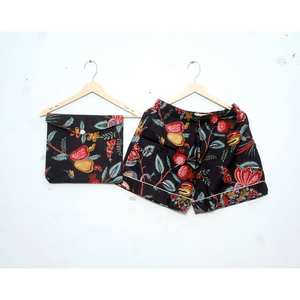 Conjunto de Pijama Corto de Algodón Cómodo para Mujer, Diseño Bonito con Bolsillos, Ropa de Dormir para Primavera/Verano, Lencería Sexy - Product Image 2