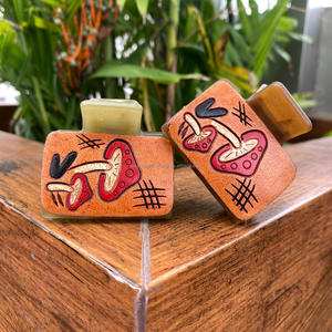 Vaquera de alta calidad occidental mano Tooled cuero elegante pinza para el cabello cuero grabado múltiples impresiones accesorios para el cabello para mujeres - Product Image 4