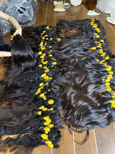 Precio al por mayor 30 pulgadas vietnamita 100% extensiones de cabello crudo colores claros Super doble dibujado 1 paquete 100 gramos - Product Image 5