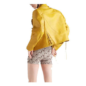 Chaquetas de Cuero para Mujer de Pakistán, Alta Calidad, Chaquetas de Cuero de Moda para Mujer, Piel de Oveja Original, Talla Personalizada - Product Image 2