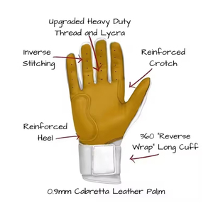 New Design Batting Gloves Baseball Manufacturer Made Baseball Batting Gloves Comfortable and Heavy - Product Image 4