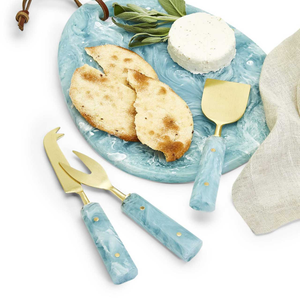 Wholesale High Quality Handmade Stainless Steel <b>Cheese</b> <b>Knife</b> <b>Set</b> with Resin Handles Eco-Friendly Cutting <b>Cheese</b> & Jam Tableware - Product Image 5