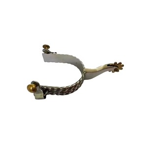 Espuelas de equitación con forma ergonómica diseñadas para una estabilidad y movimiento preciso. Espuelas de equitación en venta. - Product Image 3