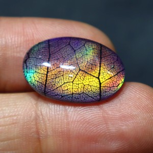 Purple Rainbow Multi Fire <b>Opal</b> Handmade Monarch <b>Opal</b> Doublet Gemstone Ring Jewelry Monarch <b>Opal</b> Doublet Pendant for Jewelry - Product Image 3