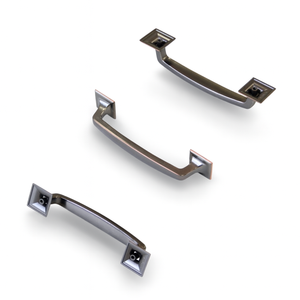 Tirador de arco de aleación de zinc a precio económico para gabinetes de cocina, baño, mesitas de noche, tirador metálico moderno para cajones de muebles de estilo transicional - Product Image 1