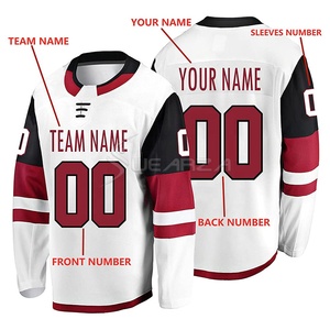 2024 personalizado de doble cara reversible venta superior hombres sublimados camisetas de hockey estándar moderno confiable sublimado jersey de hockey - Product Image 2