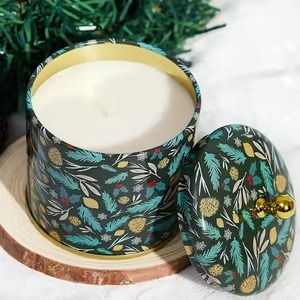 Handmade Decorative Metal Candle Jar Candle Holder for Luxury Home and Dining <b>Table</b> Decoration - Product Image 6