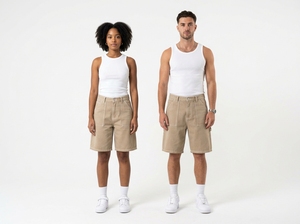Unisex Fashion Jorts with Lightweight <b>Denim</b> <b>Material</b> for Outdoor Recreation and Lifestyle Activities Men And Women Jorts - Product Image 1