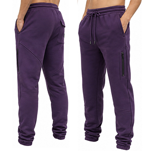 Premium Fleece Casual <b>Trousers</b> Men Custom Design Warm Sweatpants Wholesale OEM ODM Private Label Clothing Manufacturer Mens - Product Image 5