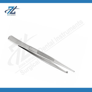 Pinzas Quirúrgicas para Tejidos Tipo Diente de Rata, Pinzas de Acero Inoxidable para Aplicación de Apósitos con Dientes Entrelazados, Fabricante Pakistán - Product Image 2