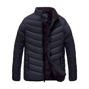 Chaqueta Acolchada con Capucha para Hombre, Diseño Color Block, Cuello Alto, Cierre de Cremallera, Resistente al Viento, Invierno, Informal, Gruesa, Relleno de Poliéster, 2026 - Product Image 2