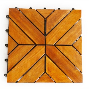 Carreaux de terrasse modernes en ACACIA de 12mm d'épaisseur, techniques lisses pour une installation facile, balcon, cuisine, sous-sol, fabricant du Vietnam - Product Image 6