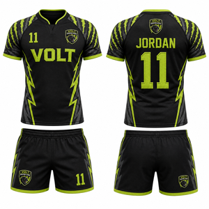 Etiqueta para Camiseta de Rugby Sublimada, Patrón Original, Panel de Color, Franja Degradada, Geométrico, Moderno, Clásico, Elegante, Cómodo, Flexible - Product Image 4