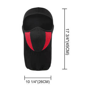 Pasamontañas de Algodón Negro Transpirable, Cálido y Cómodo para Clima Frío, Esquí, Snowboard, Ciclismo, BY BS 2026 - Product Image 6