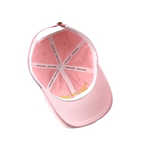 Customized 3D Embroidery Performance Golf <b>Hat</b> 6-Panel Baseball <b>Cap</b> With Breathable Lightweight Material Metal Buckle Closure OEM - Product Image 5