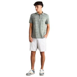 Colección de verano, camiseta Polo con estampado de poliéster elástico de 4 vías de alta calidad para hombre, camiseta de secado rápido de tela suave para gimnasio y ropa al aire libre - Product Image 5
