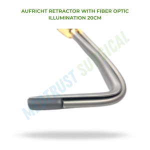 Aufricht Retractor With Fiber <b>Optic</b> Illumination 20cm Surgical <b>Instrument</b> Nasal Retractor ENT Surgery Tool - Product Image 2