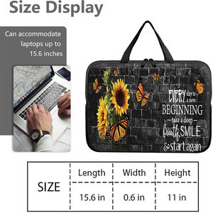 Sublimation Printed Laptop Bags Custom Logo Waterproof <b>Backpack</b> Sleeve OEM Wholesale <b>Computer</b> Bag - Product Image 2