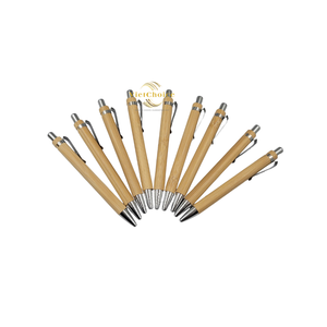 ปากกาลูกลื่นไม้ไผ่พร้อมด้ามไม้ธรรมชาติสำหรับของขวัญองค์กร - Product Image 2