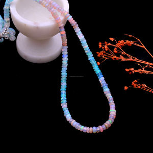 Cuentas Redondas Lisas de Ópalo Etíope 100% Natural, Multicolores, de 3 mm a 8 mm |   Cuentas de Ópalo Sueltas para la Fabricación de Joyas - Product Image 2