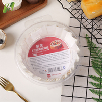Gobelet en papier pour cheesecake, idéal pour le gâteau basque, le soufflé, le pudding et les desserts, pour la pâtisserie et la vente au détail