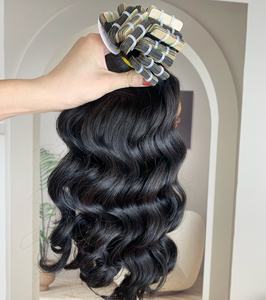 100% vierge cuticule alignée cambodgien et vietnamien ruban Ins vagues Remy Extensions de cheveux perruques faisceaux Option option brute - Product Image 1