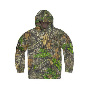 Service OEM, Sweat-shirts à capuche de luxe pour hommes, 100% Coton, motif camouflage forestier, coupe oversize et carrée, grammage lourd et épais, haute qualité - Product Image 1