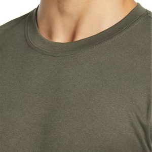 Camiseta Casual de Manga Corta para Hombre, Corte Regular, Diseño Sólido, 100% Algodón, Personalizable, de Secado Rápido y Transpirable - Product Image 3