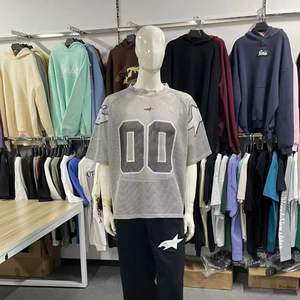 Camisetas de baloncesto personalizadas para hombre, camisetas de algodón transpirable con impresión por sublimación, ropa de equipo de entrenamiento deportivo para entrenamiento de gimnasio - Product Image 5