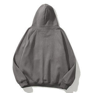 Sudadera con Capucha Personalizada ODM Gris con Logotipo Frontal para Hombre, Sudadera de Felpa de Algodón Premium, Ecológica, Casual, Resistente al Viento, de Secado Rápido para Otoño - Product Image 4