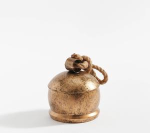 Porte-bougie en métal artisanal avec couvercle, résistant à la chaleur, design rustique durable, décoration élégante pour la maison, idéal pour offrir et créer une ambiance chaleureuse. - Product Image 1