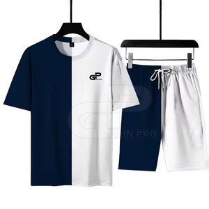 Ensemble de shorts pour hommes Daily Active, confortable, léger, coupe flexible, adapté pour la salle de sport, la course à pied, l'entraînement, l'été ou les sorties décontractées - Product Image 5