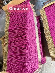 Bâtons d'encens religieux roses bruts 3 mm écologiques à combustion lisse pour toutes les saisons, qualité supérieure GMEX Vietnam, prêts à l'exportation - Product Image 4