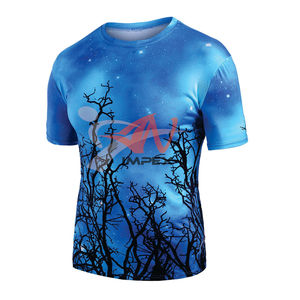Camiseta de sublimación para hombre de alta calidad, muy vendida, ligera, precio razonable, tela suave, 100% algodón, camiseta estampada. - Product Image 1