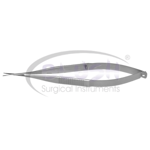 Vannas Straight Scissors Ophthalmic Microsurgical Instrument Stainless Steel Eye Surgery Tool High Precision By <b>Blush</b> Surgical - Product Image 1