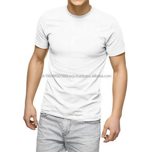 T-shirt unisexe à manches longues en jersey 100 % coton, imprimé sur mesure, écologique, pour la saison estivale, vente en gros, excédents de production, marque OEM - Product Image 1