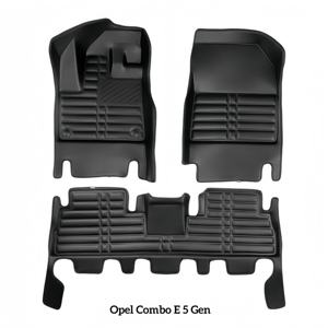 พรมปูพื้นรถยนต์หนัง 5 มิติ แบบสั่งทำพิเศษ สำหรับ Opel <span class=keywords><strong>Corsa</strong></span> F Vauxhall <span class=keywords><strong>Corsa</strong></span> ปี 2019-2024 กันน้ำ พวงมาลัยขวา/ซ้าย - Product Image 6