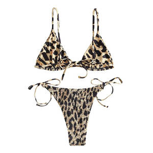 Conjuntos de Bikini para Mujer con Estampado por Sublimación Totalmente Personalizados para Ropa de Playa, Nuevos Conjuntos de Bikini con Estampado de Verano 2026 - Product Image 1