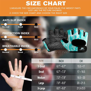 Gants de sport en néoprène avancés pour la musculation - Antidérapants, respirants, unisexes avec une prise confortable pour les séances d'entraînement - Product Image 6