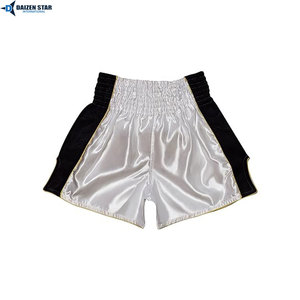 Bulk Supply Men Boxing Shorts Breathable Sports Training Shorts Custom Design Factory Price - Product Image 3