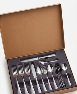 Ensemble de couverts classiques en acier inoxydable, 3 pièces, finition miroir, couteau, fourchette, cuillère, passe au lave-vaisselle, vaisselle de mariage - Product Image 6