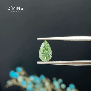 <b>D</b>'vins Jewels 1.22CT Fancy Color <b>D</b> VS1 Pear Cut HPHT IGI Certificate Loose Lab Grown Diamond Jewelry Making <b>Model</b> DJ546 - Product Image 1