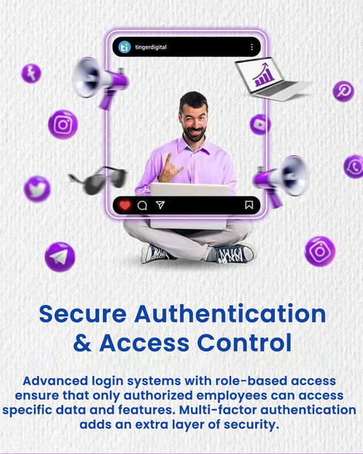 Tinger digital Secure Authentication & Access Control Software Enterprise Version Connect Direct Developer