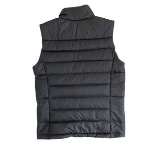 Haute qualité hommes décontracté solide sans manches gilet Logo personnalisé bulle bouffant gilets veste grande taille chaud épaissi pull gilets - Product Image 2